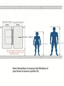 2 Pieces Floral Patterned Semi-Sheer Curtains, All Season Home Decor Window Drape For Bedroom/Living Room - Multicolor - View 7