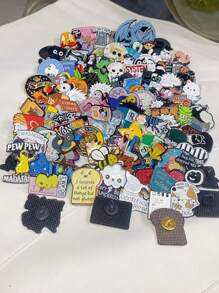 3/5/10 pièces, broches émail de dessin animé à la mode et mignonnes, épingles de sûreté boutons amusantes et cool, badges métalliques uniques, pinces à foulard, convenant aux accessoires vestimentaires quotidiens pour hommes et femmes (sacs à dos, chapeaux, vestes, cravates, jeans, etc.) et collection, également un doux cadeau pour vous-même, vos amis et vos enfants pour la fête des mères