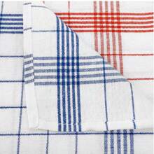 1/2/4/6/8/12 pièces Serviettes de cuisine ultra-douces, super absorbantes, à motifs carreaux et rayures, chiffons à vaisselle rouges / bleus / noirs, parfaits pour la maison et la salle à manger