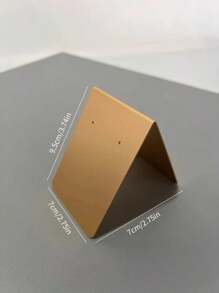 Expositor de pendientes de metal con barra en T, soporte para joyería, organizador, soporte para pendientes, estante independiente - L-S - Ver 6