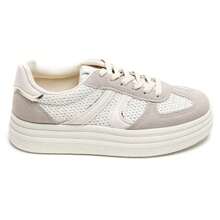 Baskets à Plateforme épaisses Avec Paillettes Et Lacts Classiques - Beige-8912 - View 6