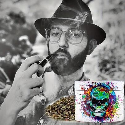 1件惊喜礼物，送给朋友的50毫米便携式小型研磨器，厨房用品，研磨香料，多功能香料研磨器，生日礼物，惊喜礼物，分享礼物