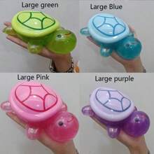 Colorful Glow-In-The-Dark Turtle Ornament Toy (Requires Absorbing UV Light), Can Be Used As Home Decor On Desks, Windowsills, Etc. Also Suitable For Party Decorations To Create A Joyful Atmosphere. An Excellent Gift For Turtle Lovers And Birthday Presents (The Turtle Shell Does Not Glow)