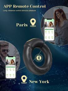 Vibrating Cock Ring, 9 Vibrations With Heating Penis Ring Vibrator Sex Toys For Men, Adult Toys Vibrating Penis Ring Male Sex Toys, Cock Ring Vibrator Couples Sex Toys, Adult Sex Toys & Games