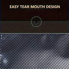 3 Rolls Commercial Grade Vacuum Seal Bags, Suitable For Vacuum Storage, Meal Prep Or Sous Vide Cooking - Transparent - View 4