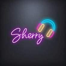 1pc Customized Headphone Name LED Neon Lights, Neon Lights For Music Room Decoration, Home Decoration, Bedroom Decoration, Restaurant Decoration, Party Decoration, Bar/Cafeteria Decoration, Garden Decoration, Etc. - Multiple Colors and Styles - View 5