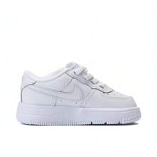 Nike Boys FORCE 1 LOW EASYON (TD) Children FN0236-111 - White - View 2
