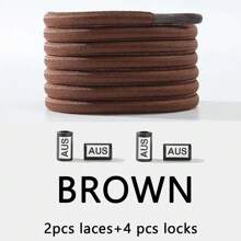 1双免系鞋带，成人弹性防滑鞋带，适用于运动鞋、滑板鞋，多种颜色可选，鞋履配件礼品之选 - 彩色 - 查看 14