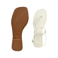 Flat Sandals - White - View 4