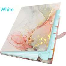 Marble Style File Folder With 8 Pockets, Expanding File Folders With Labels, Accordion File Organizer A4 Letter Size For School, Office And Home, Colors Optional,Back To School,School Supplies