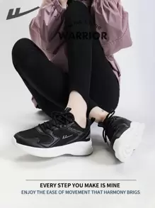 WARRIOR Warrior Fashionable Retro Sports Shoes For Women Spring And Summer Lightweight Comfortable Breathable Running Shoes Modest Style Casual Sneakers Applicable Throughout The Yearwear-Resisting All-Day Wear Training Sneakerssoft SoleLittle White Shoes