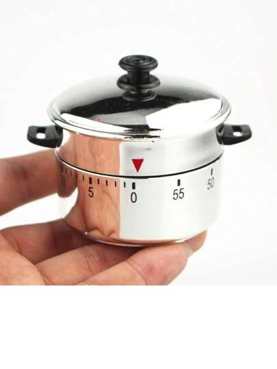 厨房计时器烹饪计时器60分钟倒计时器机械计时器厨师形闹钟，适合老年人，用于烹饪烘焙面膜