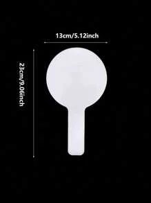 10Pcs Mini Dry Erase Answer Paddles, Handheld Double Sided Paddles Mini White Boards Small White Board Dry Erase Signs Auction Paddl,Repeatable Erasable, Handheld Writing Board Auction Whiteboard Home Supplies Message Graffiti Paper Board,School Supplies,Back To School