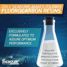 Seaguar - Líder de Pesca de fluorocarbono en la , Fuerte y Altamente Resistente a la abrasión, excelente Resistencia al Impacto y al Nudo, hundimiento rápido y prácticamente Invisible bajo el - 25 libras/100 yardas - Ver 3