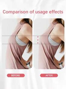 2pcs/Set Invisible Silicone Nipple Covers & Breast Lift Tape Set, Women's Push Up Underwire Adhesive Bra, Strapless Sticky Pasties - Apricot - View 11