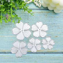 [Spring/Summer] Flowers Frame Metal Die Cuts, Flower Leaves Wedding Cutting Dies Cut Stencils For DIY Scrapbooking Photo Decorative Embossing Paper Dies For Scrapbooking Card Making