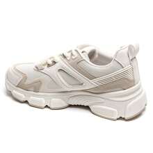 Fashionable Versatile Casual Breathable Thick-Soled Sneakers - Beige - View 4