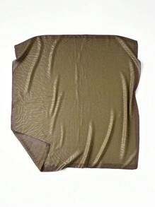 1pc Women Textured Pattern Metallic Thread Head Scarf, Fashion Versatile Oblong Scarf, Suitable For Daily Wear - Multicolor - View 6