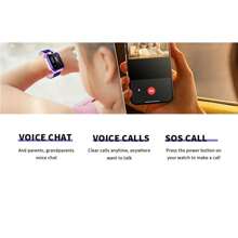 SIMSONLAB Miglior regalo 2025, Smartwatch per bambini, Localizzazione, Comunicazione telefonica, Fotocamera frontale, Registrazione album, Notifica chiamata, Trova dispositivo, Cinturino comodo, Colori vivaci, Trova cellulare