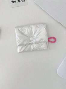 Fashionable Portable Cosmetic Bag Multifunctional Storage Bag Earphones Storage Bag Perfect For Daily Use Of Lipstick Make-Up Tools Skincare Products Sanitary Napkins Coins And Small Items Suitable For Back To School Travel Essentials Holiday Essentials Holiday Travel Bag Travel Accessories - Multicolor - View 3