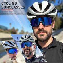 SCVCN 1pc Men's Multi-Color Fashionable Eyeglasses, Sports Eyeglasses For Cycling & Outdoor Activities Easy Comfort Casual Outfits Outdoor Cycling Glasses For Summer Beach Vacation,Outdoor,Travel