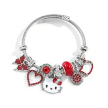 Sanrio A Cartoon Cartoon Cute Bracelet Alloy Bead Pendant Is A Good Gift For Students And Friends During The Holiday