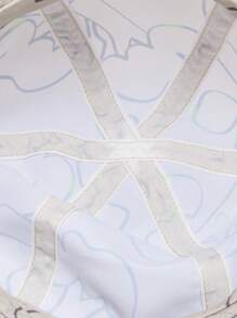 mini bala Kids' Open-Top Sun Hat, Breathable Summer Cap For UV Protection - Coffee White Tone - View 8