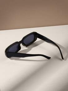 1 对椭圆形镶嵌男女通用经典时尚眼镜，适合街头、旅行、钓鱼、运动、节日、海滩、驾驶、度假、户外活动、派对 - 彩色 - 查看 3