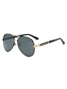 1pc Vintage European & American Style Fashion Glasses, Fashion Men's Glasses, Classic Gentlemanly Appearance, High Quality Horn-Rimmed Glasses, Unisex Driving Fashion Glasses