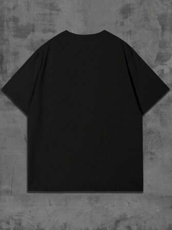 Anpassningsbar herr-T-shirt med personlig text, anpassa din text, namn, anpassad ungdoms-/vän-/idol-/par-/familj-/fest-/skol-/sport-/husdjurskärlekstexttryck, logotyp/företags-/företagsfestuniform dekorativ, snygg tjej, mode, hipster, kontrakterad, enkel kostym, blygsam mode, minimalistisk chic, avslappnad anpassad, unik, personlig perfekt present till honom familj, pojkvän, vänner, för årsdagar, för födelsedagar, för helgdag/semester, enkel komfort, skämt, överraskningspresenter