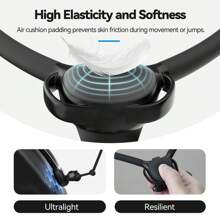 TELESIN Neck Mount SE 2.0 With Air Cushion, Adjustable Chest Strap And Neck Mount For Hands-Free POV Vlogging For GoPro Hero 13/12/11/10/9, Insta 360 X5/X4/Ace Pro 2 / Osmo 360 Nano Action 6/5 Pro/4/3 - Only Action Camera - View 6