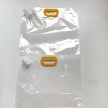 带排料口的可重复使用食品保鲜袋，家用透明食品密封袋，适用于大米、面粉、坚果、谷物和杂货，厨房分类储存，厨房用品 - 多色配件隨機 - 查看 11