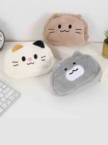 创意猫咪设计铅笔盒，可爱又时尚的学生文具袋 - 彩色 - 查看 3