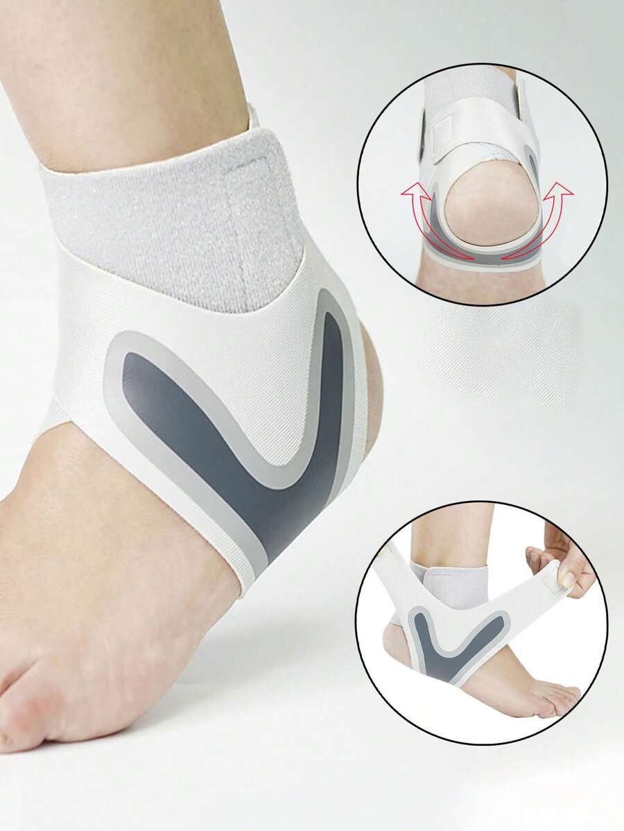 1pc Sports Ankle Brace, Breathable Straps Compression Ankle Support For Jumping Rope, Basketball, Running