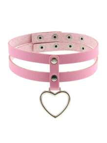 1pc Fashionable Adjustable Choker Necklace, Versatile Neck Chain, Pink Series, Perfect Gift Idea For Valentine's Day, Christmas, Suitable For Daily Wear, Festival, Party, Performance - Multicolor - View 17