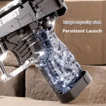 1 súng bắn nước Ice Blaster mẫu mới 2025 - Độ nảy cao, Sức chứa lớn, Bắn liên tục, Tầm bắn cực xa, Súng đồ chơi dưới nước, Giải trí tương tác giữa cha mẹ và con cái, Quà tặng sinh nhật, Quà tặng Phục sinh, Quà tặng ngày lễ, Quà tặng hoàn hảo - Nhiều màu - Xem 6