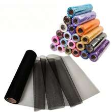 Organza Tulle Fabric, Suitable For Celebration Events And Party Backdrops, Home & Living, Curtains, Hangings, Gift Wrapping, Tabletop Centerpiece Decor, Seasonal Decorations, Tablecloth Centerpieces, Atmosphere Creators, Gift Wrapping Ribbons, DIY Bows, Wedding Arch & Backdrops, Window Decorations, Stair Hangings, For Indoor And Outdoor Holiday Parties