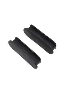 2 piezas de Manillas deslizantes de plástico autoadhesivas, tiradores auxiliares sin perforar para pegar en ventanas, gabinetes de cocina, armarios, cajones, puertas de madera y vidrio, accesorios de mejoras para el hogar - Multicolor - Ver 10