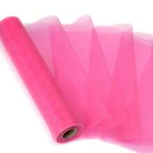 Organza Tulle Fabric, Suitable For Celebration Events And Party Backdrops, Home & Living, Curtains, Hangings, Gift Wrapping, Tabletop Centerpiece Decor, Seasonal Decorations, Tablecloth Centerpieces, Atmosphere Creators, Gift Wrapping Ribbons, DIY Bows, Wedding Arch & Backdrops, Window Decorations, Stair Hangings, For Indoor And Outdoor Holiday Parties