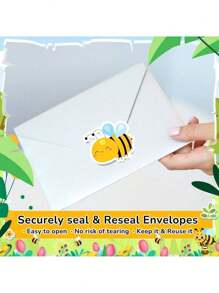 500 miếng/cuộn miếng dán hình con ong hoạt hình tự dính, chú ong nhỏ chăm chỉ làm phần thưởng cho giáo viên, động lực học tập, cuộn miếng dán hoạt hình tự làm, miếng dán PVC chống thấm nước, đồ dùng học tập, trở lại trường - Nhiều màu - Xem 5