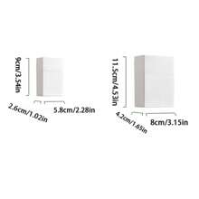 简约办公桌收纳盒，干净整洁的便签架，透明收纳盒