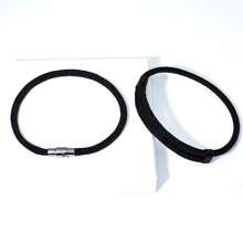 2 件男士可调节简约编织绳手链，幸运红色手带，百搭日常佩戴手链