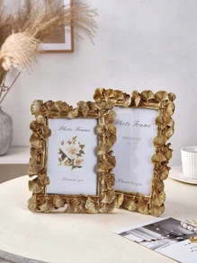 1 pieza de marco de foto dorado curvo estilo europeo vintage, adecuado para decoración del hogar y exhibición de fotos (múltiples estilos para elegir) - Una variedad de estilos retro - Ver 7