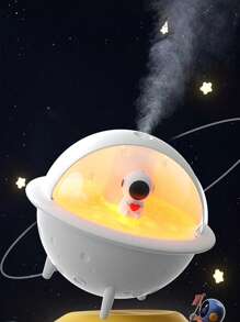 Nieuwe creatieve kleurrijke ruimtecapsule luchtbevochtiger ruimtebal cartoon astronaut USB thuis desktop schattige spray aromatherapie machine is geschikt voor binnen, auto, buiten en andere scènes,