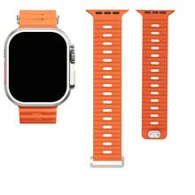 Correa de silicona marina compatible con Apple Watch - Repuesto impermeable y suave para modelos de 38mm a 49mm y series Ultra/SE. - Multicolor - Ver 1