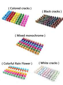 5/10/20/60/120pcs[Random Colors] Amusing Crackled Hatching Eggs, Dissolve In Water To Expand And Transform, Creative Birthday Gift - Multicolor - View 2