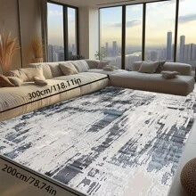 700g/Sq.M Crystal Velvet Rug With Non-Slip Backing, 5mm Thick, Bohemian Style Solid Color Rug, Soft And Washable For Indoor/Outdoor, Suitable For Living Room, Bedroom, Kitchen, Office, Home Decor Large Area Carpet Back To School