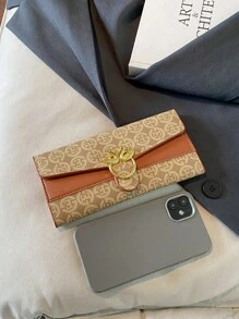 Vintage Designer Wallet PU Leather Women Wallet Elegant Evening Clutch Wallet Purse Wallet Long Wallet For Women Mini Wallet