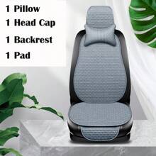 Universal Car Seat Cover Car Front Rear Seat Back Cushion Falx Car Seat Cushion Protector Auto Interior Pad Fit For Most Cars