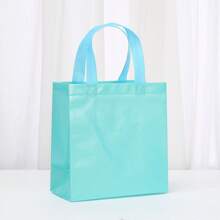 24/18/16/12/6pcs/Set Colorful Non-Woven Fabric Gift Bags With Handles, Suitable For Birthday Parties, Display Shopping And Party Supplies, Applicable For Weddings, Birthdays, Mother's Day, Spring Decorations, Small Gift Packaging